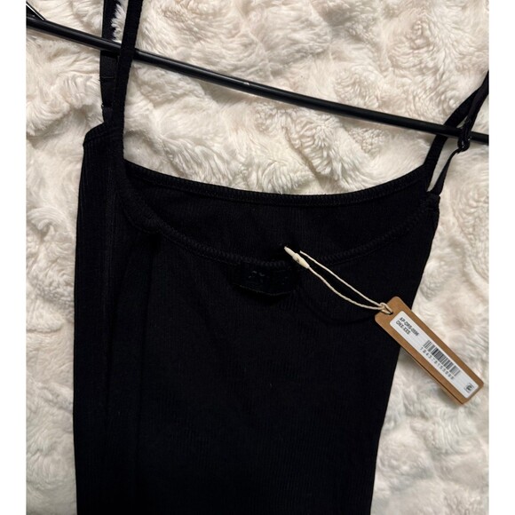 SKIMS SOFT LOUNGE LONG SLIP STYLE: AP-DRS-0596 COLOR: ONYX SIZE:XXS - Picture 5 of 5